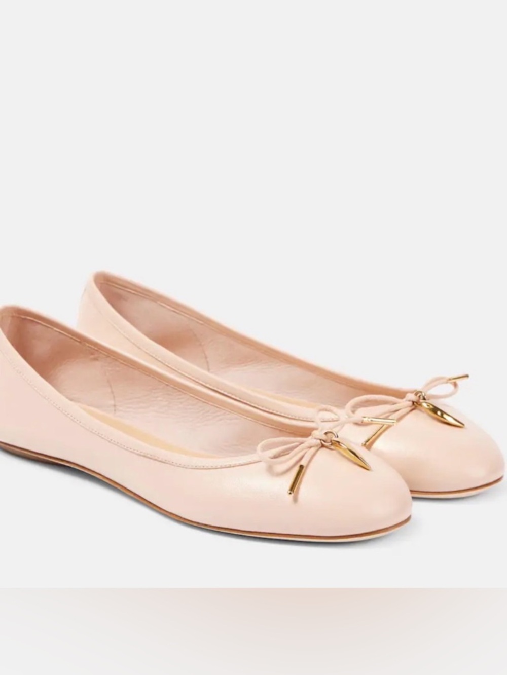 Chloé Iris Leather Ballet Flats